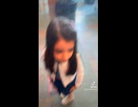 Boy brings sister at high school