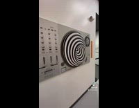 Two girls go to illusion museum