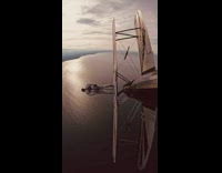 Guy stands on top of a plane