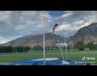 Pole vaulting fail guy hits nuts 