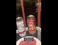 Woman remember 9/11 with balcony tribute celebration