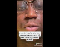 Online classes grades go up quarantine trigonometry 