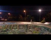 Biker Tries to Jump over Small Fence but Falls 