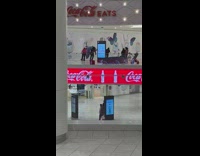 Female dance group performs at mall 