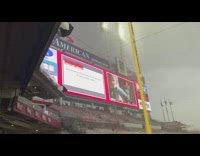 Collab DailyDoseOfInternet - Guys bath in thunderstorm baseball game delay