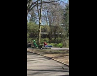 Mario green leprechaun ride carts park music 