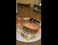 Guy puts truffle gold flakes caviar mcdonalds 