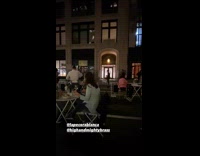 Girl sings megaphone guys play instruments pt. 3