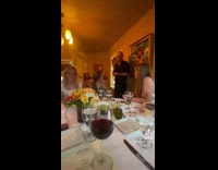 Waiter beatboxes for party instead of singing happy birthday 