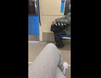 Woman angry yelling at passenger who tells her to put on mask