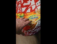 Collab PLC - Ramen noodle bed with pet cat inside