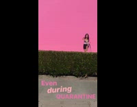 Girl guy dance paul smith pink wall 