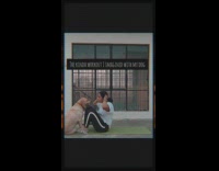 Girl does sit ups golden retriever dog 