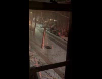 Underground transformer exploded fire in Brooklyn Heights