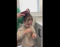 Lady Braids and Styles her Kids Hair