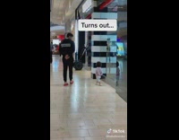 man and toddler mall sephora