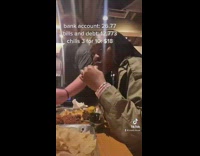 GIrl eating bank account bills chilis meme