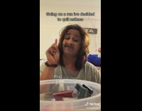 Guy quits asthma puts inhalers in water