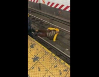 BitchMP - Man orange jacket train tracks pt 7