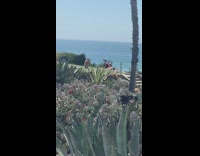 Two girls lay grass pink cowboy hat 