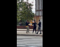 Man music video filmed by two men