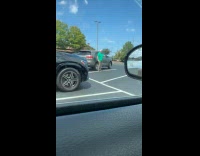 Man walks in place to add steps on pedometer