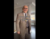 Grandpa showing off his new suit 