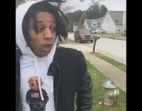 Guy is standing on mushrooms and says hes on shrooms