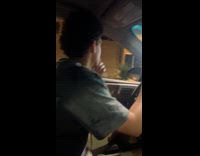 Man at drive thru pretending to be foreigner