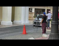 closed street for music video