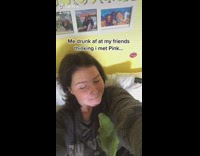 Collab BS Media - Drunk girl thinks she meets Pink