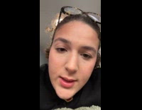 Woman lets lazy eye free