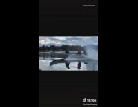 Compilation red jacket guy white boat lake 