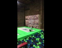 Collab Allfails - Girl White Shirt Does Flip And Smacks Feet On Wall