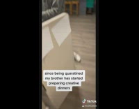 Collab boysIG Default - Brother airplane theme dinner basement quarantine