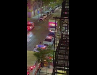 NYPD enter a building in Bronx 