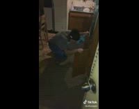 Compilation of dad trying to kick son