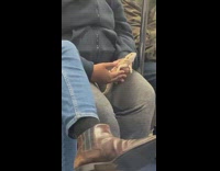 Man holds onto white lizard in hand