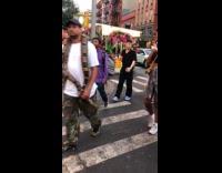 Collab WINY - Guys with pet snakes roam around street