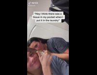 Guy accidentally washed his entire textbook in machine 