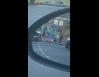 Man basketball pictorial lay down playground mirror