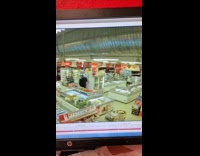 Guy shoes workout tricks using shopping cart