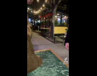 Collab BitchMP - Guy stops at table does flip on finger skateboard walks away
