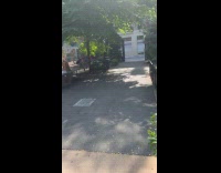 Man gets tattoo on the park table