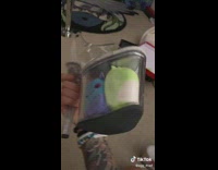 Lady Showcases Her High Heels and Squishmallow