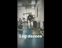 Guy dances to Fergalicious at the gym