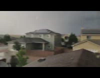 Nickel-Sized Hail Hits Colorado Springs