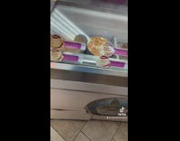 Guy mispronounces churro dulce de leche 