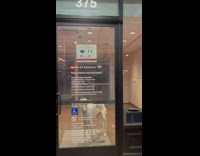 Dog at bank of america 