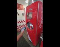 Soda Machine operated with the use of android phone